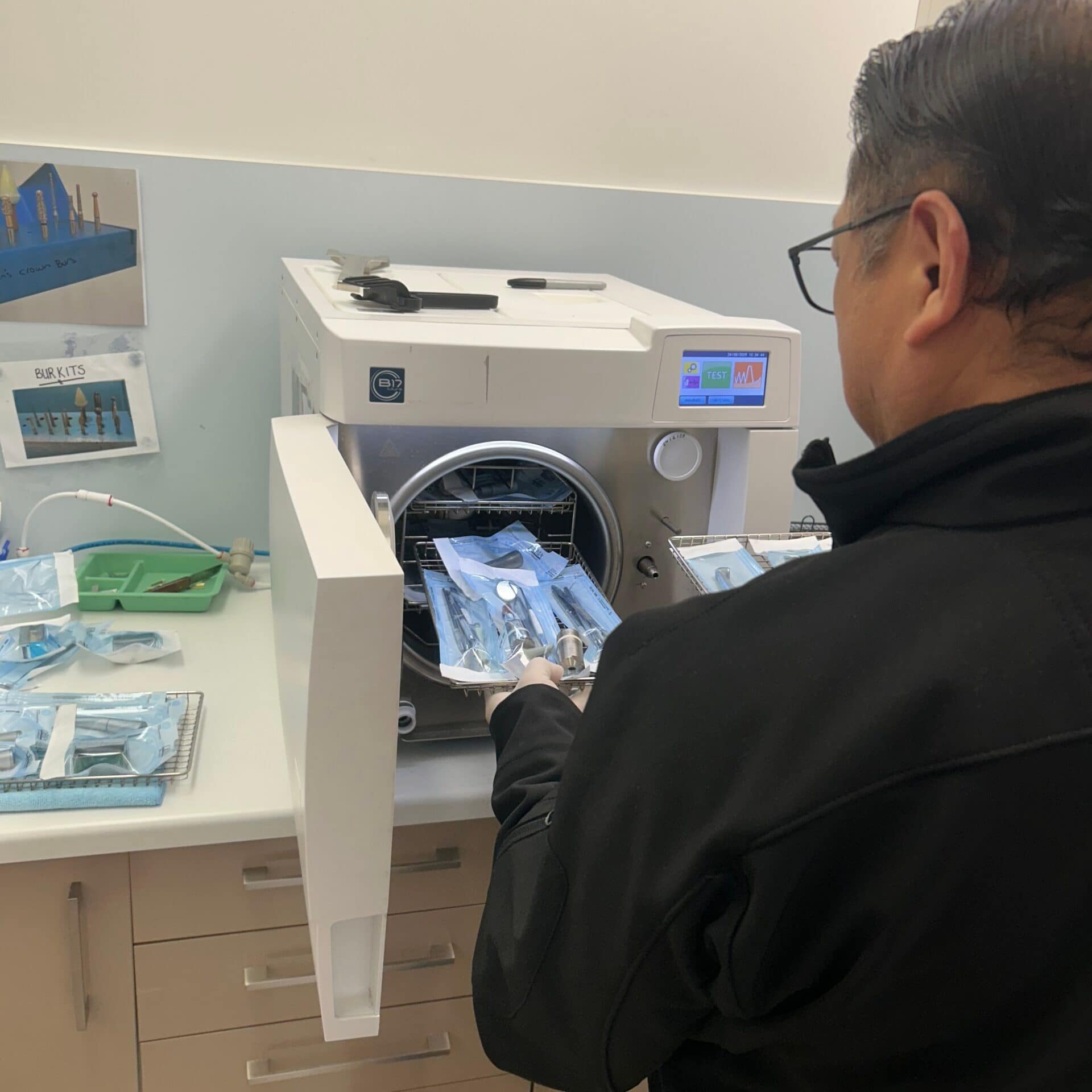 Photo #1 - Tech doing Validation Photo #1 - Tech doing Validation