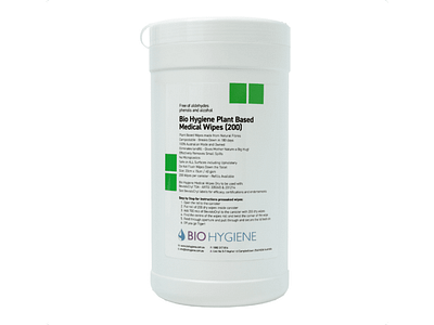 BIOHYGIENE Bio Hygiene Plant Based Medical Wipes